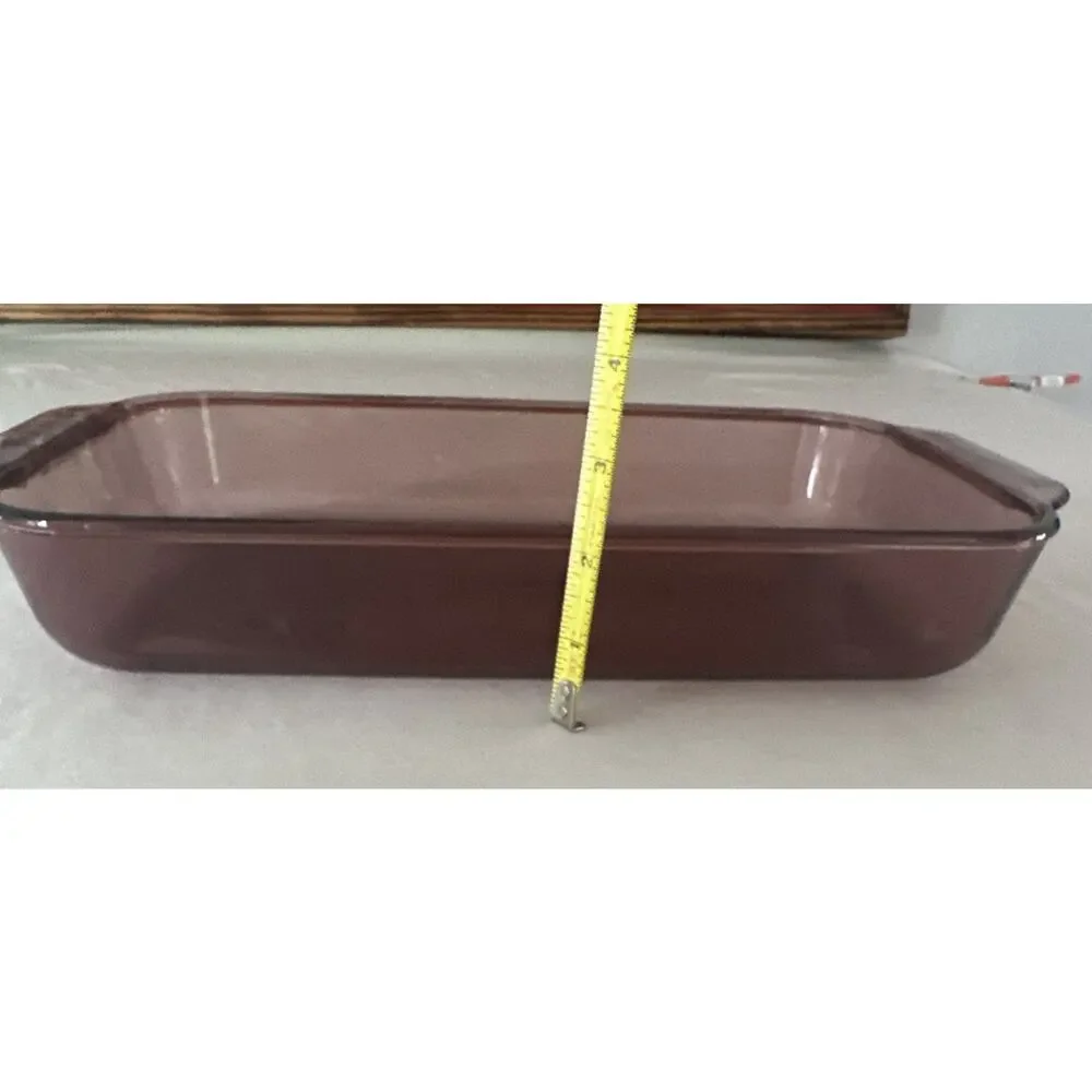 Pyrex Cranberry Purple 3 Quart 13